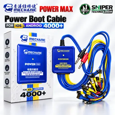 Power Boot cable MECHANIC POWER MAX +4000 (ANDROID & IOS)