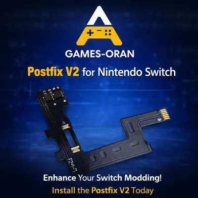 Postfix V2 pour Nintendo Switch - Installation de la puce Picofly