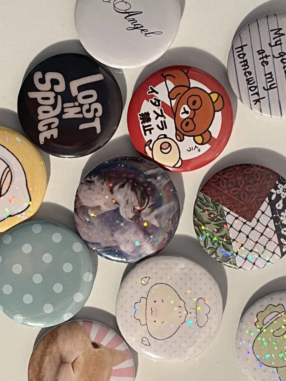 Pin button (حسب الطلب)