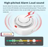 Capteur intelligent de fumée et incendie 🔥 Tuya Smart