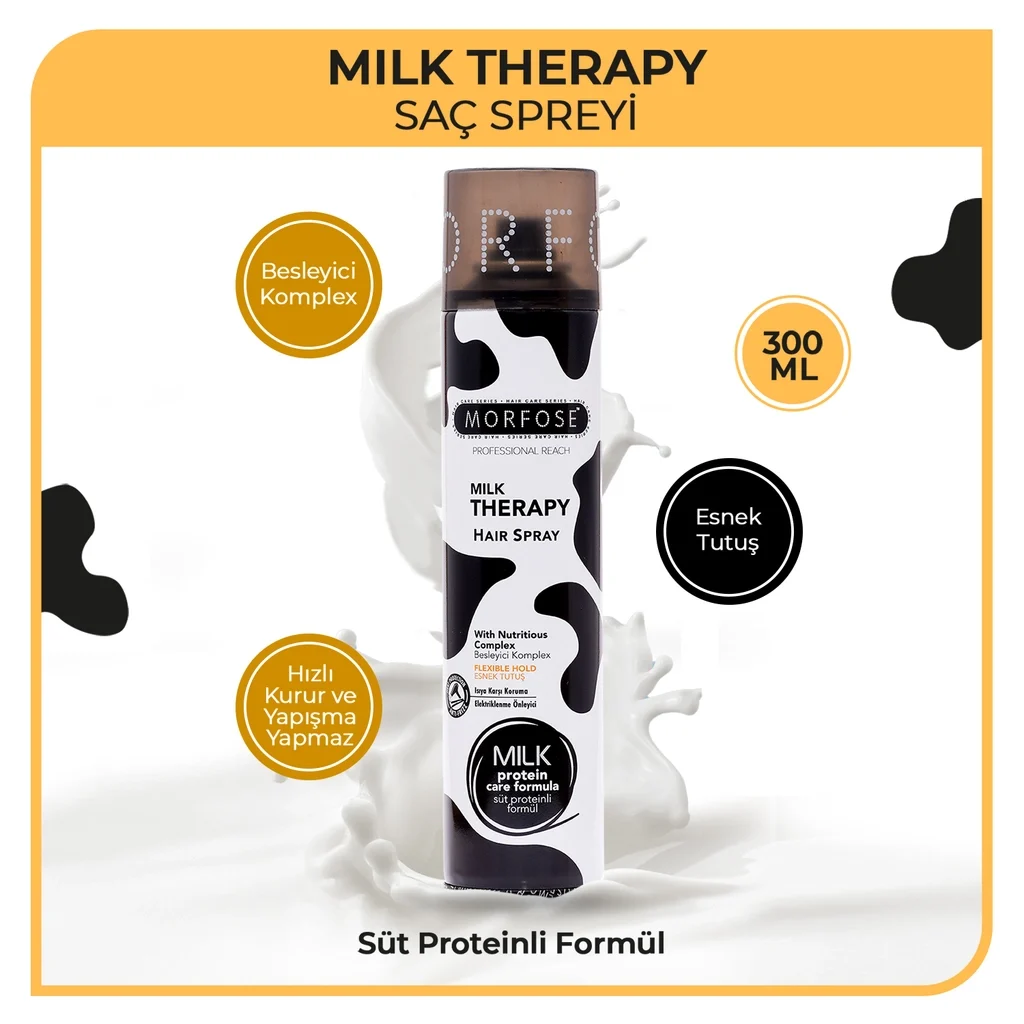 Laque capillaire Morfose Milk Therapy 300 ml