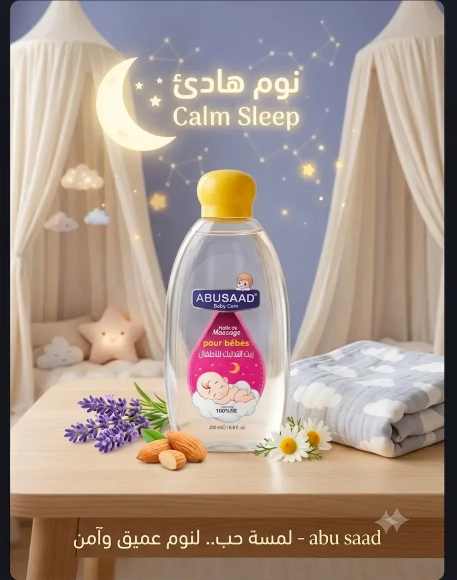 Abusaad زيت تدليك للاطفال
