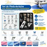 Pied de Biche Machine Portative En Kit de 11pcs