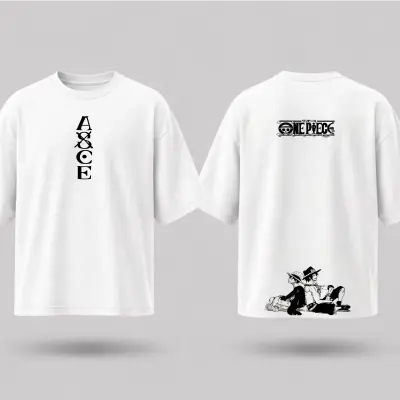 T-shirt Oversize One Piece - Hommage aux Frères