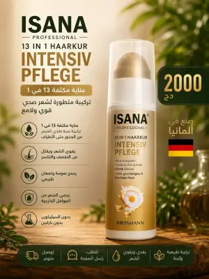ماسك عناية بالشعر ✨ ISANA Professional 13 in 1 Intensive Pflege
