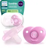 Sucettes Soothie pour nouveau-nés Tétine orthodontique lot de 2