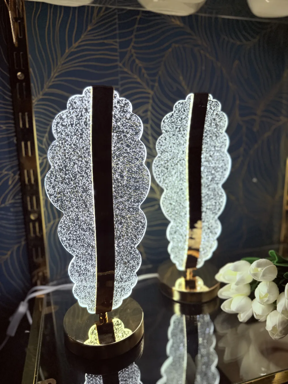 Veilleuse LED feuille