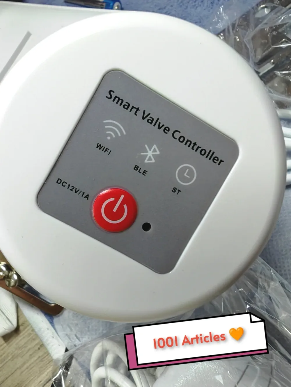 Vanne / Valve de contrôle intelligente Tuya Smart- Wi-Fi / Gaz et Eau.