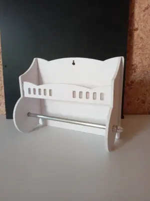Compact Wall Organizer Rack CNC File