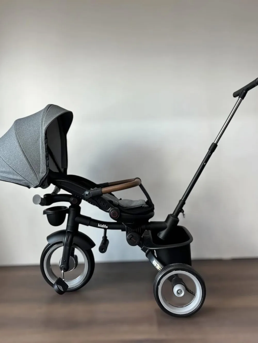Vélo Poussette 7en1 guidon parental réglable – Kidil0