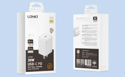 30W US Single USB PD Fast Charger A1508C