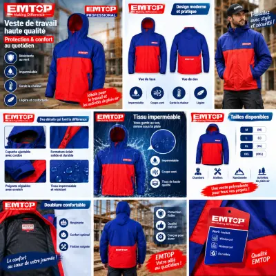 Veste Imperméable EMTOP
