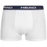 Lot de 6 Boxers Basic Head Blanc