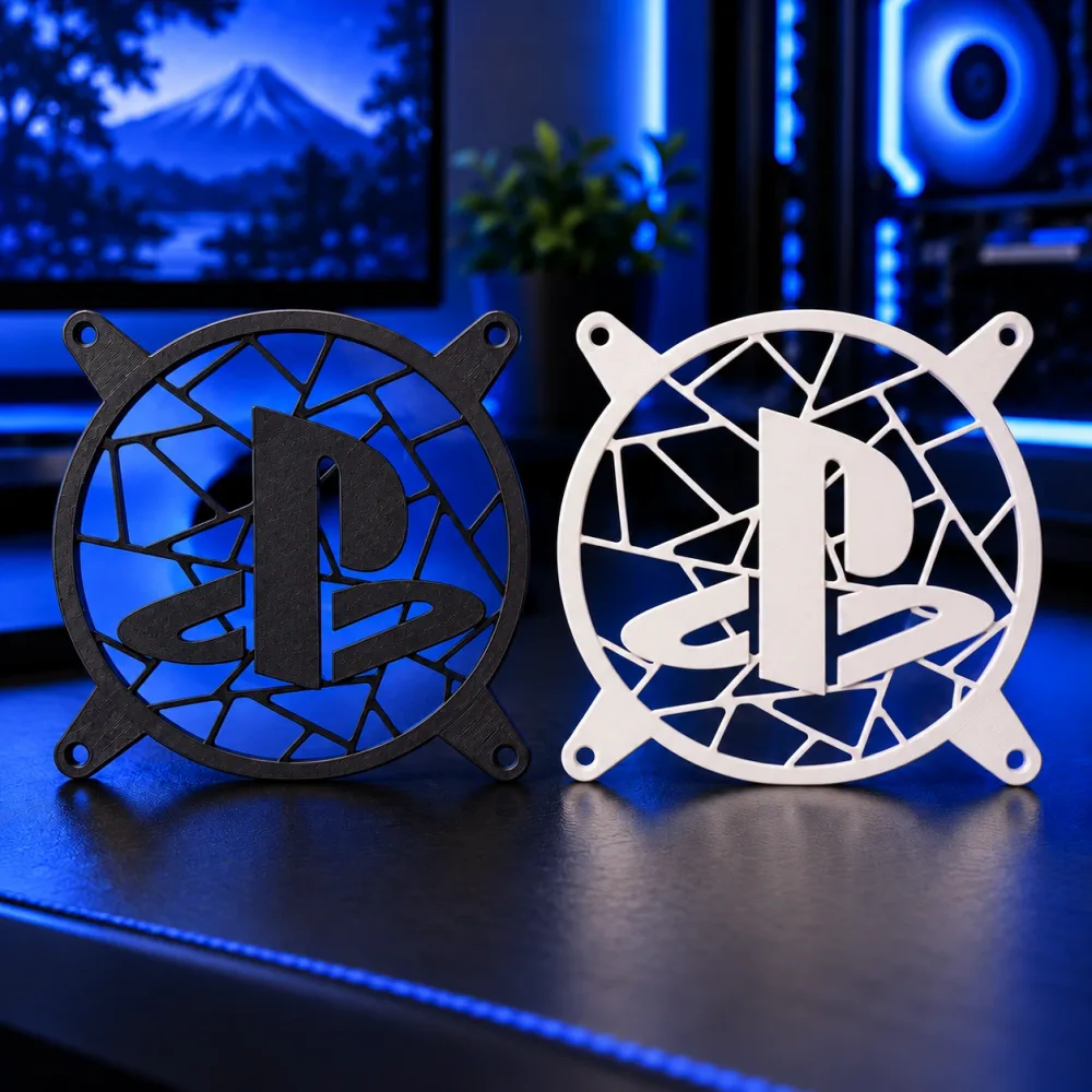 🎮 PlayStation Fan Cover 120mm – BOB_LAB