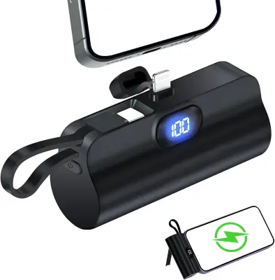 Mini Power Bank Portable Anker 10W 5000mAh