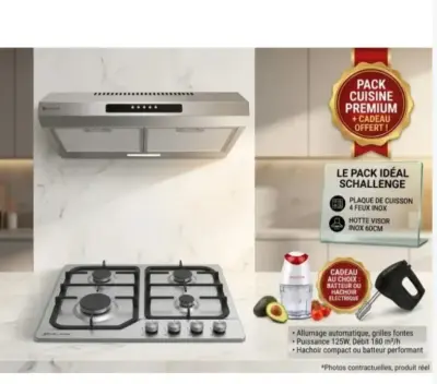Pack table de cuisson