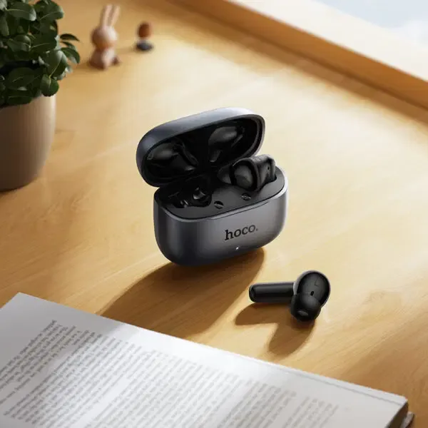 HOCO EQ27 | Wireless Bluetooth 5.4 Noise Cancelling Headphones with ANC+ENC – AI Translation