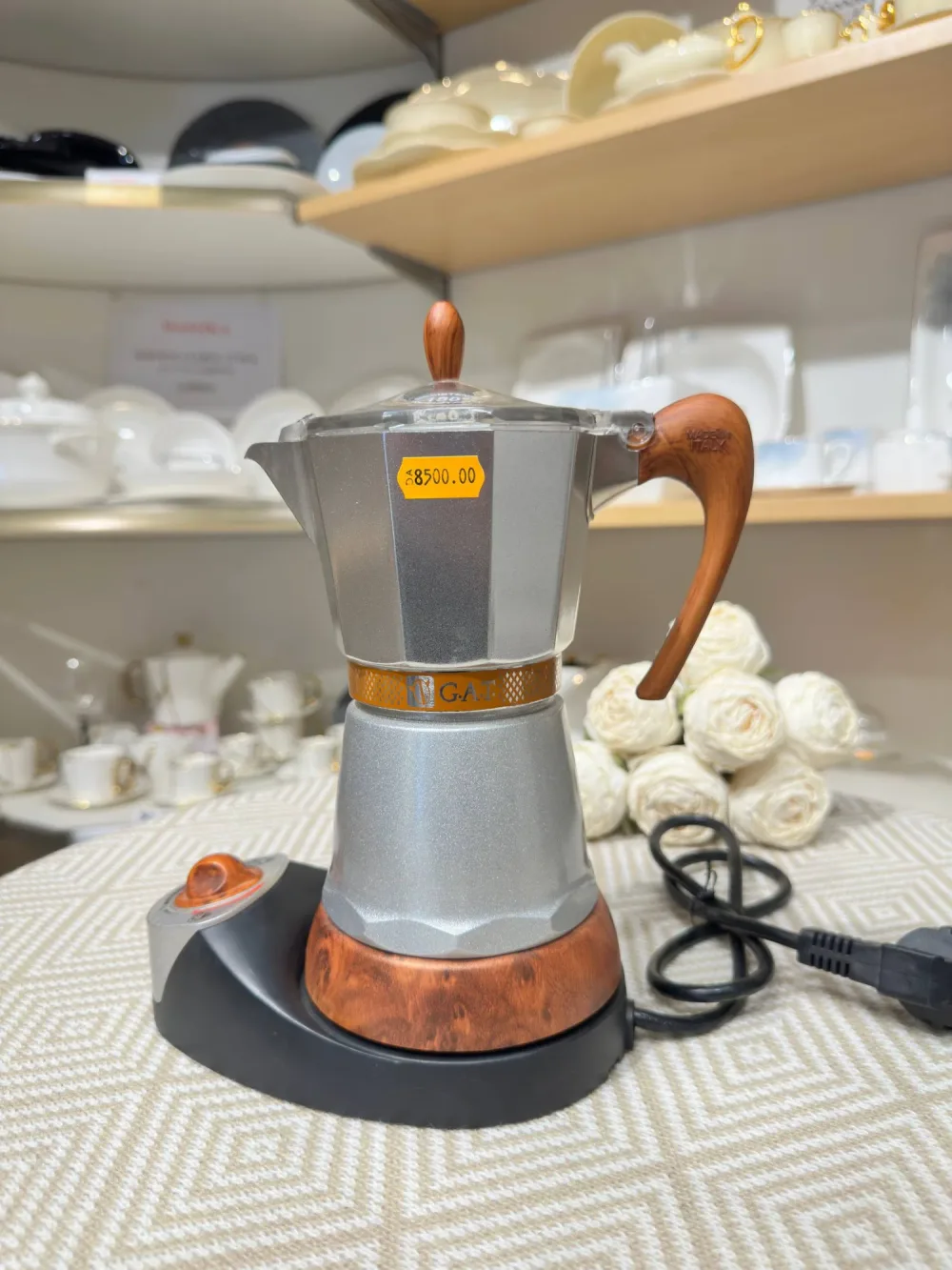 Cafetière Italienne Électrique G.A.T. "Splendid"