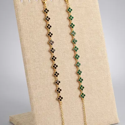 BRACELET VAN CLEEF(TYPE1 )EN ACIER INOXYDABLE
