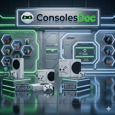 Vente de Consoles Xbox Series S/X Neuves et d'Occasion - Garantie 1 Mois Incluse