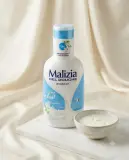 Malizia جال دوش بعطر كريمة الحليب 1L