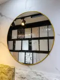 👆 مرآة LED مضيئة ✨️| أناقة وإضاءة عصرية لدارك 🪞💡قياس( 65×65 cm ) بسعر 350 الف .