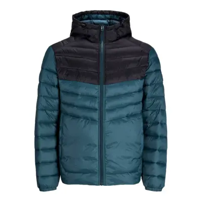 Doudoune JACK & JONES Sprint Medium Puffer Noir/Vert