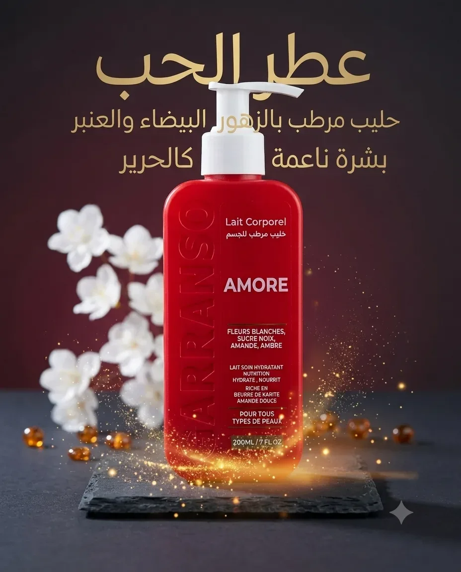 Garranso حليب الاستحمام بعطر أموري 200ml