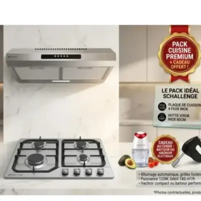 Pack table de cuisson
