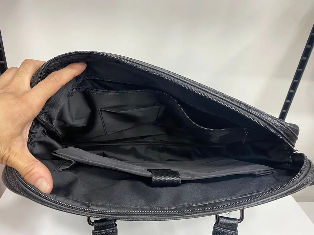 Cartable luxe en cuir PU