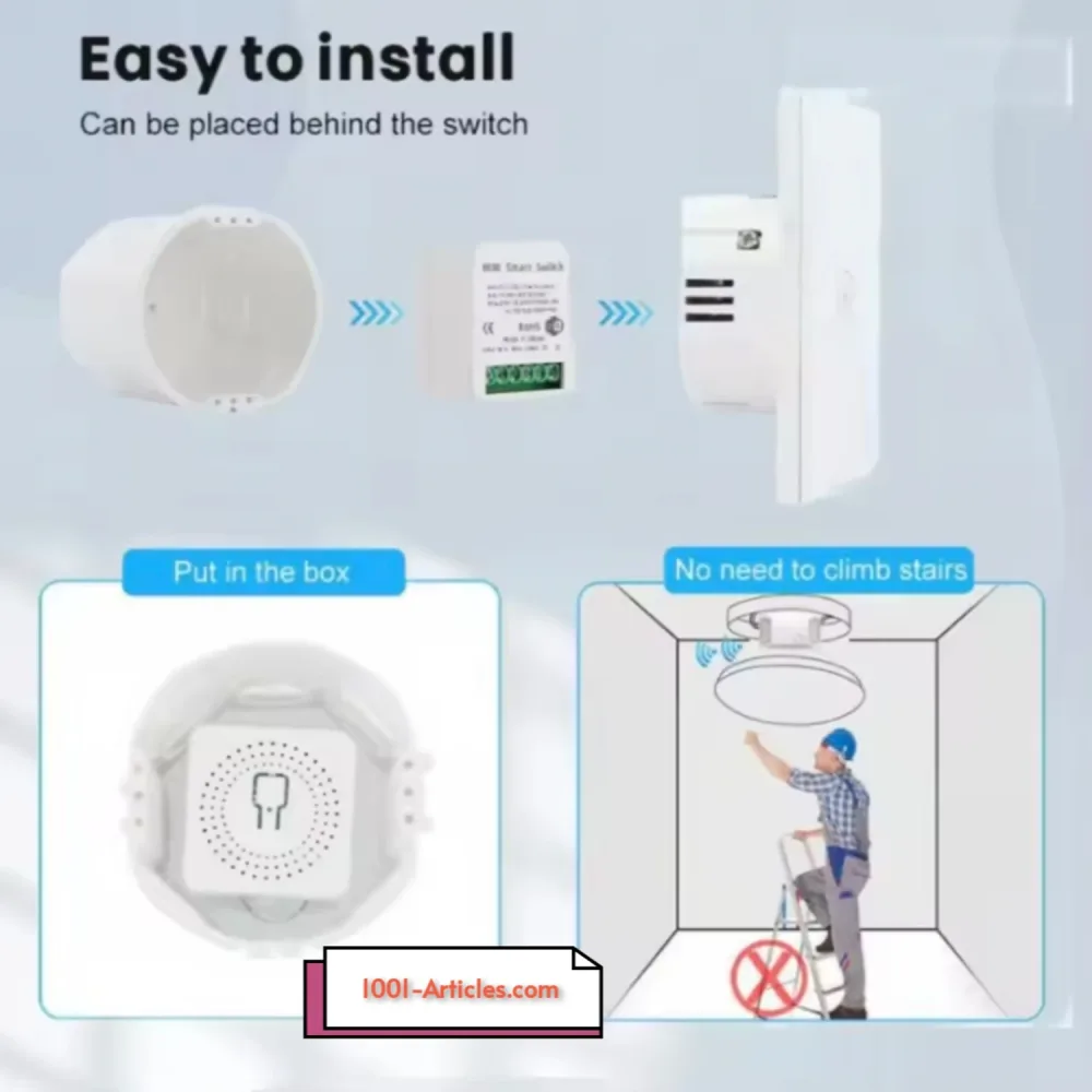 Mini Switch Tuya Smart - WiFi / Zigbee
