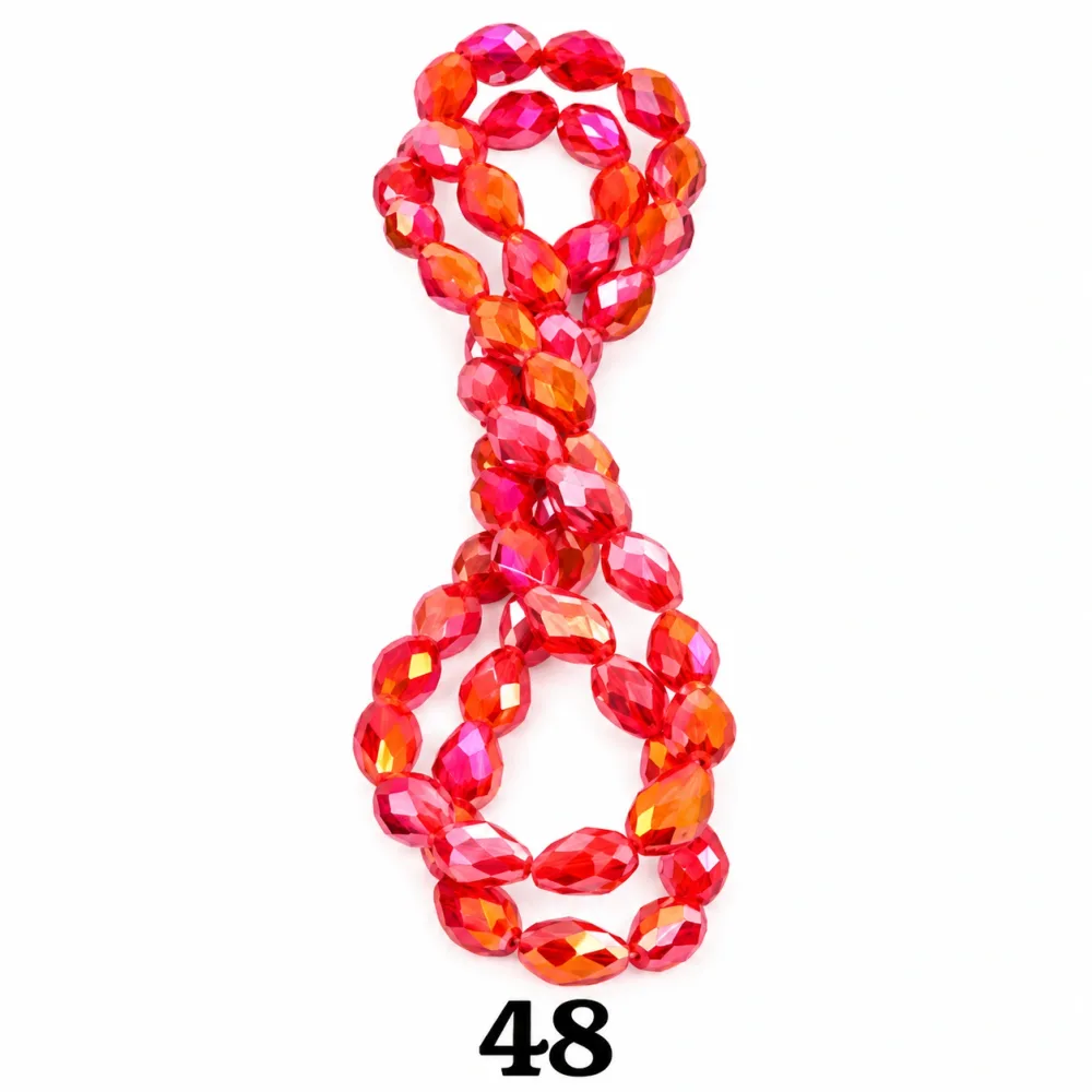 Cristal Goute 8*11 Qty:10 fil