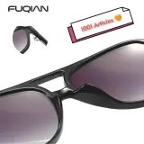 Lunettes de soleil Unisexe, rétro Polarisées, anti reflets. Marque : FUQIAN.