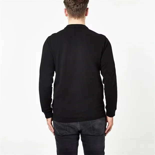 Polo manches Longues Lonsdale Noir