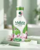 Malizia جال دوش بعطر الالصبار والماغنوليا 1L