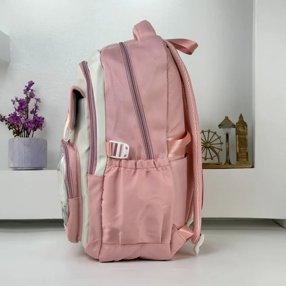 Sac à Dos Scolaire pour Enfants Style Kawaii BoShiKai Noir – حقيبة ظهر مدرسية للأطفال أسود
