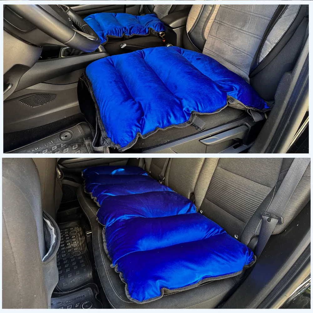 Pack Housse de Protection Siège Auto en Velours Rembourrée Confortable et Moelleux 3PCS – طقم أفرشة مقاعد السيارة جد مريحة