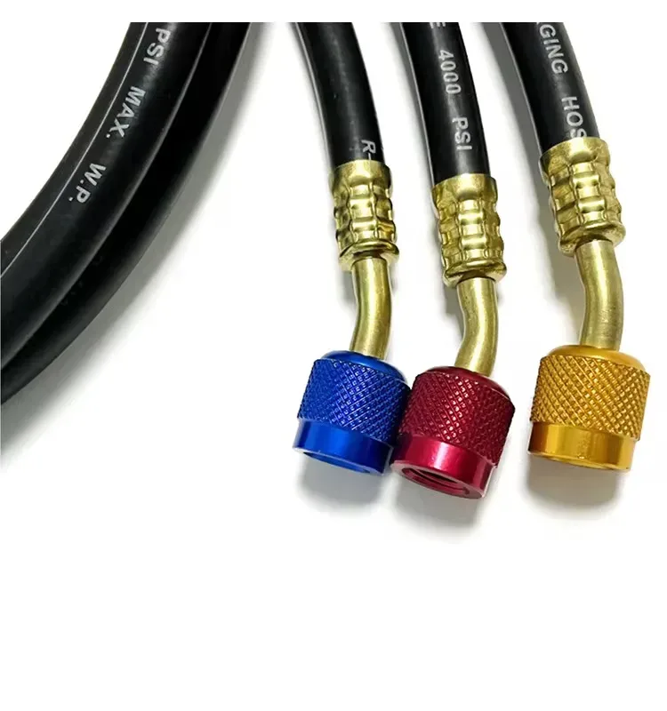 JEU FLEXIBLE 3PCS- R134A-BLACK-90CM