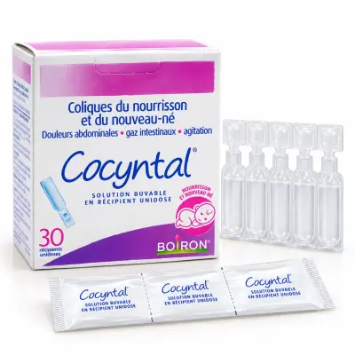 Cocyntal® Boiron – La solution pratique contre les coliques et l’inconfort digestif de bébé
