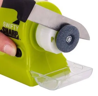 مسنّ السكاكين الكهربائي Swift Sharp اللاسلكي ⚡🔪