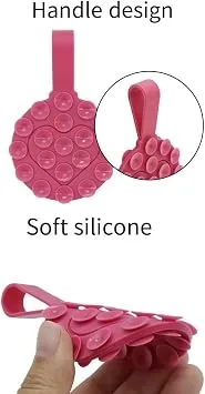Support Téléphone  Ventouse – Fixation Double Face en Silicone