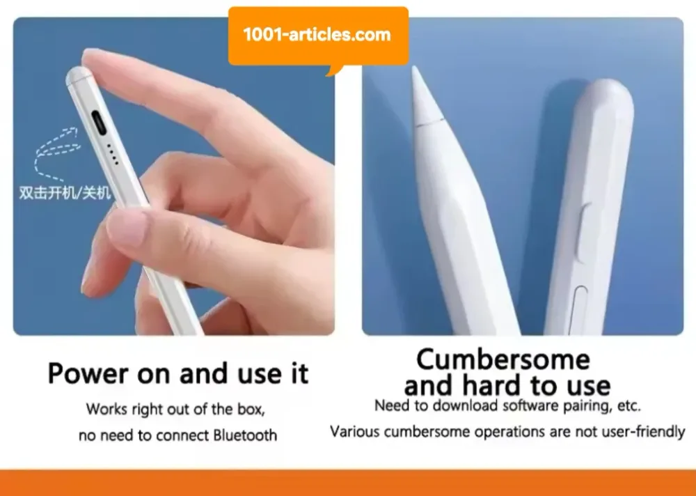 Stylus Tactile Rechargeable Universel Compatible Tab A Samsung.