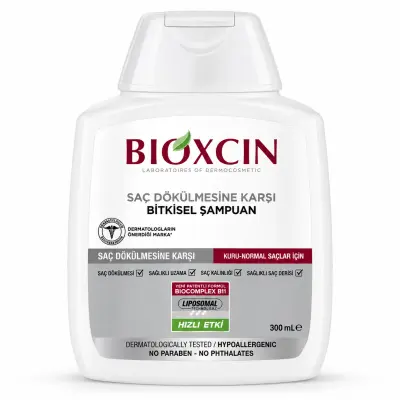 BIOXCIN Shampooing Végétal Anti-Chute 300 ml