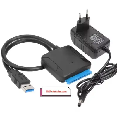 SATA to USB 3.0 Adapter Cable for 3.5/2.5 Inch