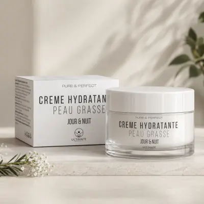 Crème hydratante للبشرة الدهنية