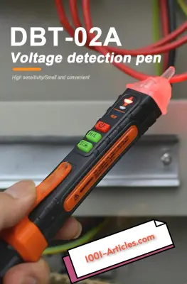 Détecteur de tension électrique, sans contact, AC