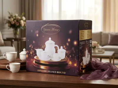 29pcs of tea set-round