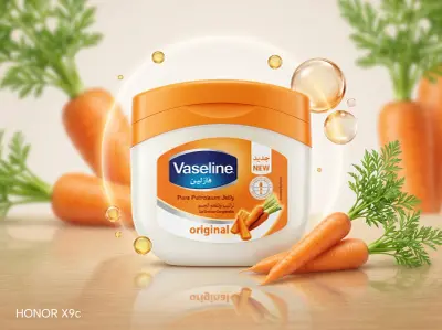فازلين (Vaseline) - هلام بترولي نقي.