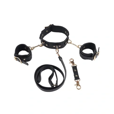 Valeria Collar & Cuffs Set 🖤
