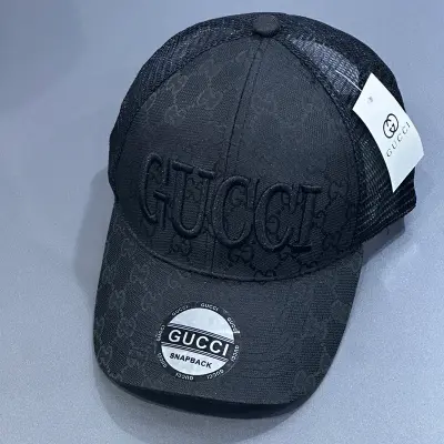 كاسكيطة غوتشي Gucci شبكة اسود